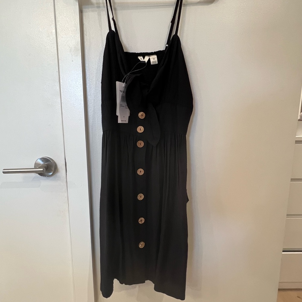 Roxy Summer Dress in Black - Size S